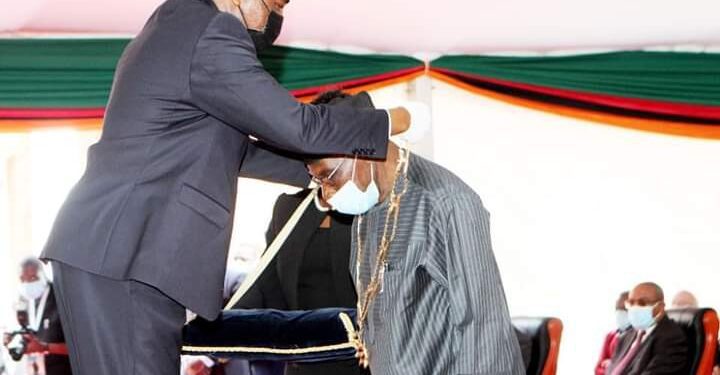 PHOTOS: Obasanjo receives Zambia’s highest honour for promoting good governance 92 PHOTOS: Obasanjo receives Zambia’s highest honour for promoting good governance