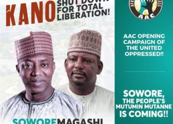‘We won’t surrender Nigeria to private fat cats’ — Sowore’s AAC highlights agenda