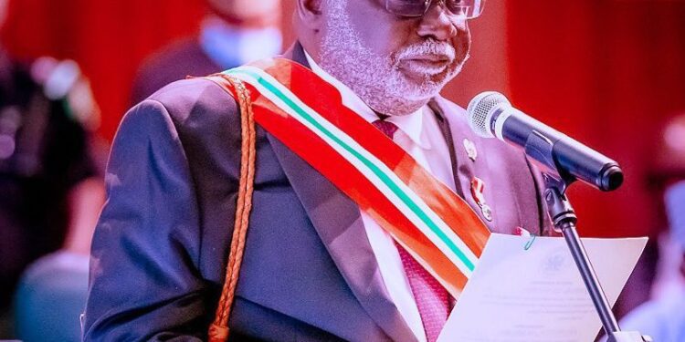 PHOTOS: Buhari swears in Ariwoola as chief justice of Nigeria 92 PHOTOS: Buhari swears in Ariwoola as chief justice of Nigeria