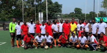PHOTOS: Phase3 Telecom marks 19th anniversary with novelty football match