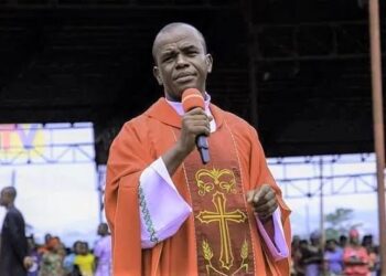 Followers protest as Father Mbaka is sent to monastery to seek God's face 91 Followers protest as Father Mbaka is sent to monastery to seek God’s face