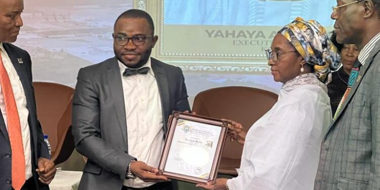 Yahaya Bello is honourary fellow of NICA 92 Yahaya Bello is honourary fellow of NICA
