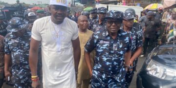 Arson: Lagos CP assures Ladipo Auto Market traders of security 1 Arson: Lagos CP assures Ladipo Auto Market traders of security