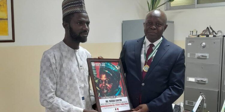 NCC's Gontor honoured by Northern Youth Organisation 92 NCC’s Gontor honoured by Northern Youth Organisation