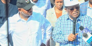 Yahaya Bello commends minister of works on working visit to Kogi 1 Yahaya Bello commends minister of works on working visit to Kogi