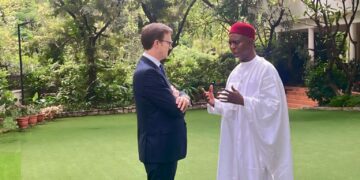 'Reparations': Senator Ned Nwoko visits British high commissioner 1 ‘Reparations’: Senator Ned Nwoko visits British high commissioner