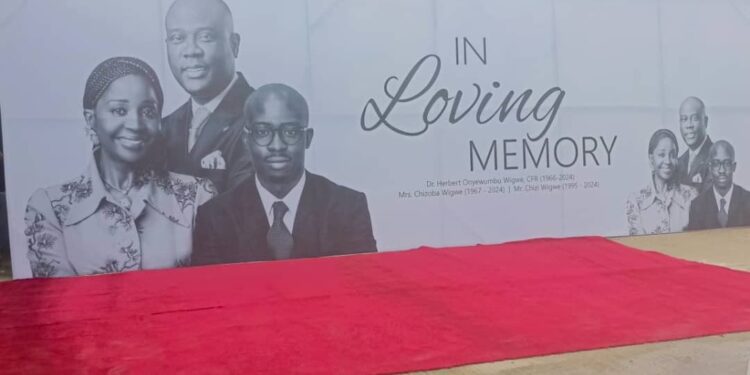 Isiokpi, Ikwerre LGA Community Receive Dignitaries in Commiseration of Herbert Wigwe's Burial 92 Wigwe Funeral