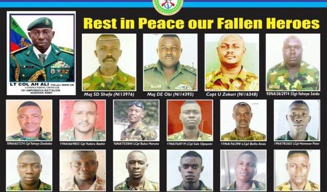 Okuama Murders: President Tinubu to confer posthumous national awards on the 17 military personnel 92 Okuama Murders
