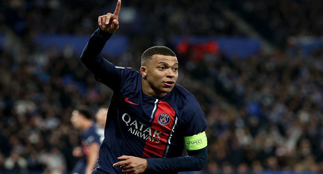 Mbappe hits powerful brace, team makes it to Champions League quarter-finals 92 Mbappe hits powerful brace, team makes it to Champions League quarter-finals