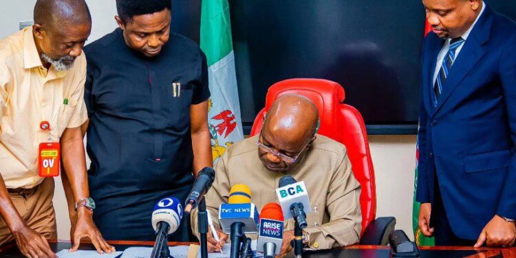 Abia Governor assents bill revoking pension payments to former governors, deputies 92 Alex Otti