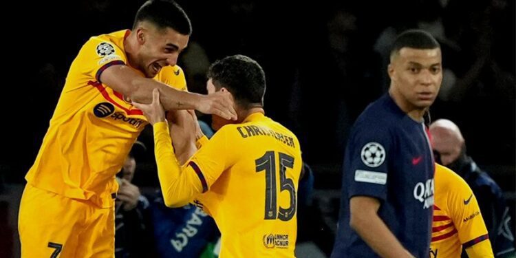 Barcelona delivers a stunning outing over PSG as Atletico pin back Dortmund 92 Barcelona delivers a stunning outing over PSG as Atletico pin back Dortmund