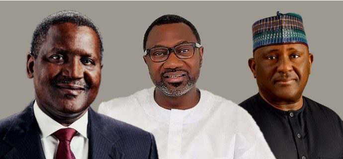 Forbes lists Dangote, Rabiu, Otedola, Adenuga only Nigerians on 2024 world billionaires list 92 Dangote