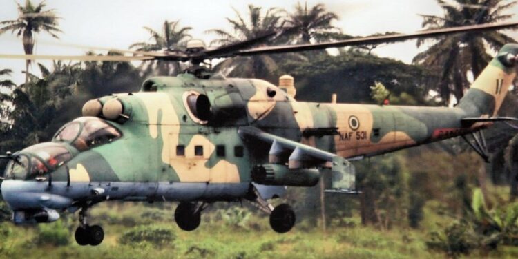 NAF hit terrorists' hideouts in Borno and Katsina States 92 NAF-jet