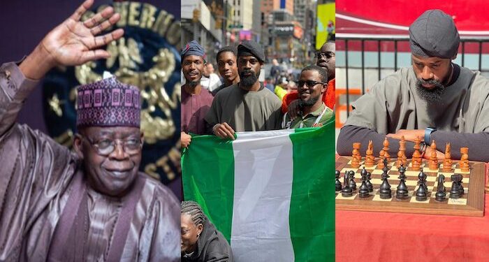 President Tinubu lauds Tunde Onakoya on new world chess record, says proof of Nigerians' self-belief 92 President Tinubu lauds Tunde Onakoya on new world chess record, says proof of Nigerians’ self-belief