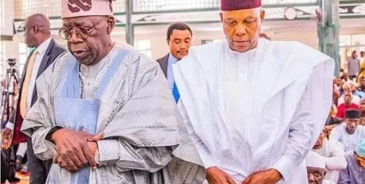 President Tinubu to spend Eid-El-Fitr in Lagos, Vice President Shettima in Maiduguri