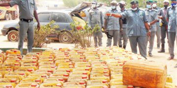 West African markets flooded with smuggled Nigerian PMS, sells at N1700 per litre 99 West African markets flooded with smuggled Nigerian PMS, sells at N1700 per litre
