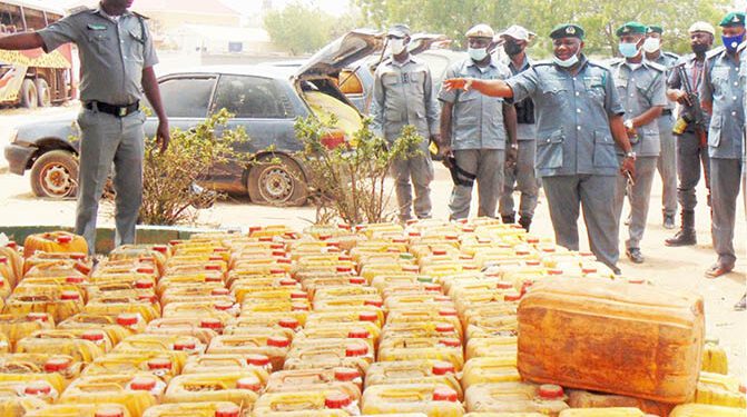 West African markets flooded with smuggled Nigerian PMS, sells at N1700 per litre 92 West African markets flooded with smuggled Nigerian PMS, sells at N1700 per litre