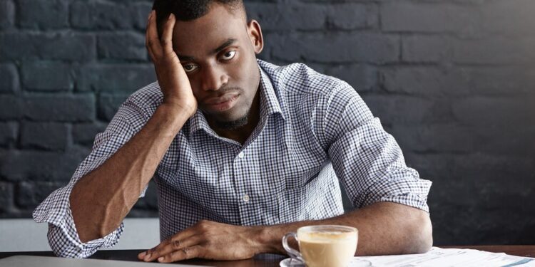 "Adulting isn't supposed to suck this much" By Mololuwa Olabode 92 tired unhappy young manager with headache having exhausted overworked look 273609 9300