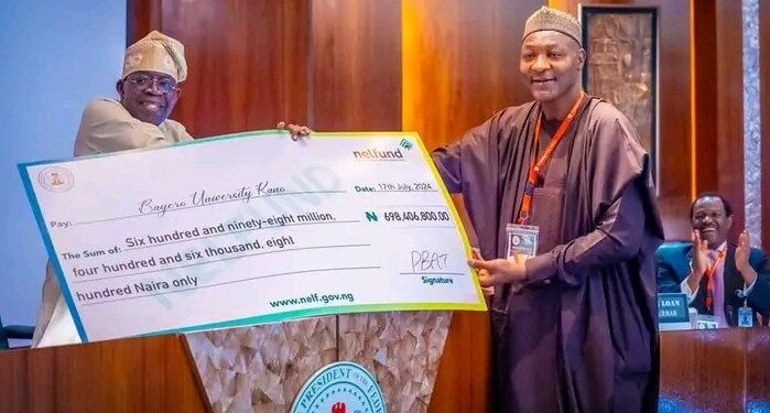 President Tinubu launches NELFUND portal says student loan scheme will thrive on equity, inclusiveness