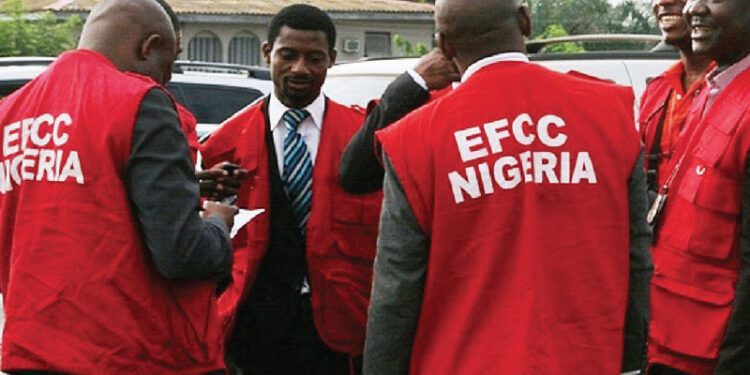EFCC tightens security at Lagos office ahead of protests 92 EFCC tightens security at Lagos office ahead of protests