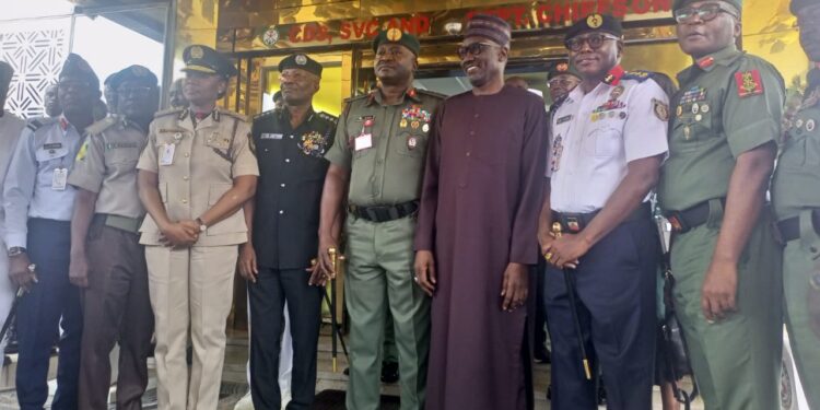 Military chiefs, NNPCL move on joint security efforts to combat anti-oil theft 92 Military chiefs, NNPCL move on joint security efforts to combat anti-oil theft