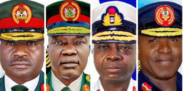 Nigeria's service chiefs task ECOWAS counterparts on curbing threats to West African democracies 1 Nigeria’s service chiefs task ECOWAS counterparts on curbing threats to West African democracies