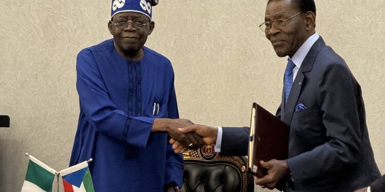 President Tinubu and President Mbasogo sign agreement on gas pipeline for Gulf of Guinea 92 President Tinubu and President Mbasogo sign agreement on gas pipeline for Gulf of Guinea