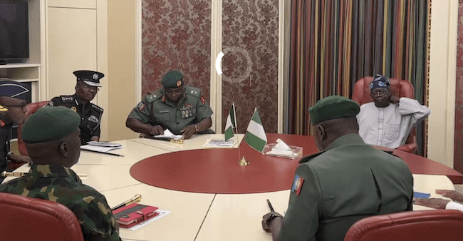 President Tinubu in close door meeting with service chiefs, FEC meeting postponed 92 President Tinubu in close door meeting with service chiefs, FEC meeting postponed
