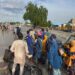 Displaced Bornu flood victims protest over lack of food, aid 97 Displaced Bornu flood victims protest over lack of food, aid