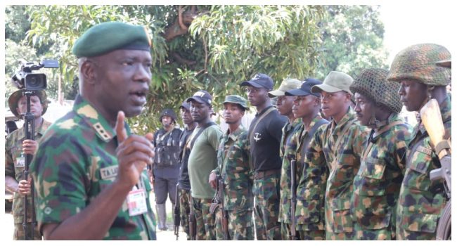 COAS, Lagbaja laments susbtance abuse among terrorists fighting troops 92 COAS, Lagbaja laments susbtance abuse among terrorists fighting troops