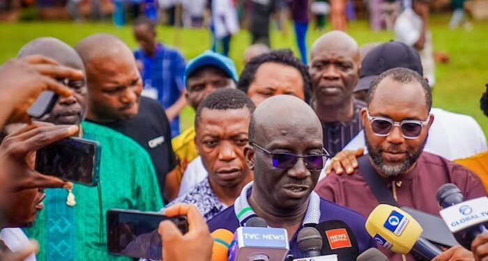 APC’s Okpebholo in the lead as INEC announces results of 16 LGAs 92 APC’s Okpebholo in the lead as INEC announces results of 16 LGAs