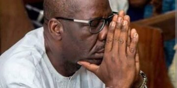 Edo Poll 2024: Gov Obaseki loses LGA to APC candidate, Okpebholo 1 Edo Poll 2024: Gov Obaseki loses LGA to APC candidate, Okpebholo