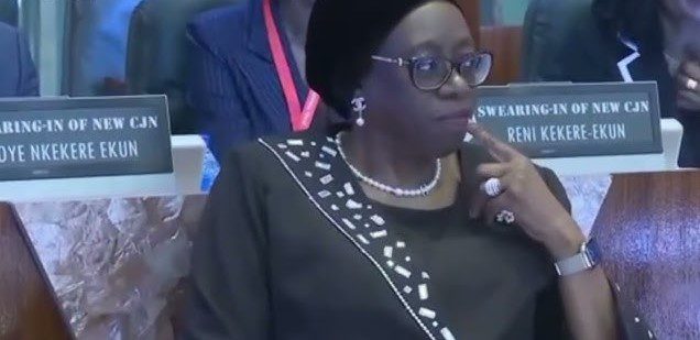 BREAKING: Senate screens Justice Kekere-Ekun for CJN 92 BREAKING: Senate screens Justice Kekere-Ekun for CJN