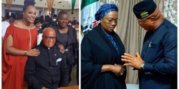 Gov. Umo Eno says First Ladies are not appointed, daughter to coordinate affairs of deceased wife's office only 1 Gov. Umo Eno says First Ladies are not appointed, daughter to coordinate affairs of deceased wife’s office only