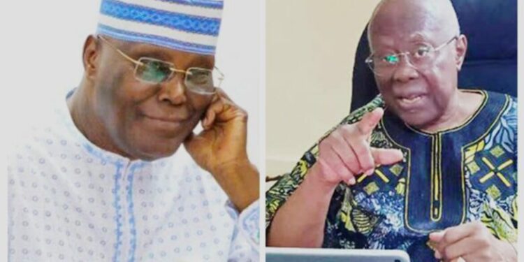 Shelf 31-year presidential ambition, Bode George advises Atiku 92 Shelf 31-year presidential ambition, Bode George advises Atiku