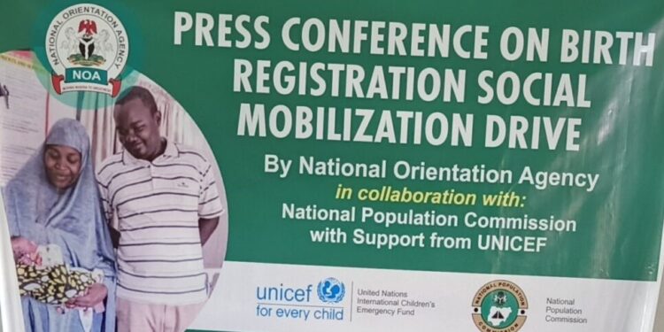 NOA to conduct birth registration nationwide 92 NOA to conduct birth registration nationwide