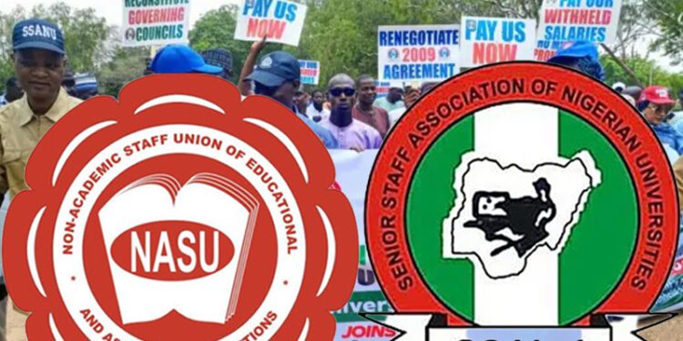 SSANU, NASU suspend nationwide strike, members return to work Tuesday