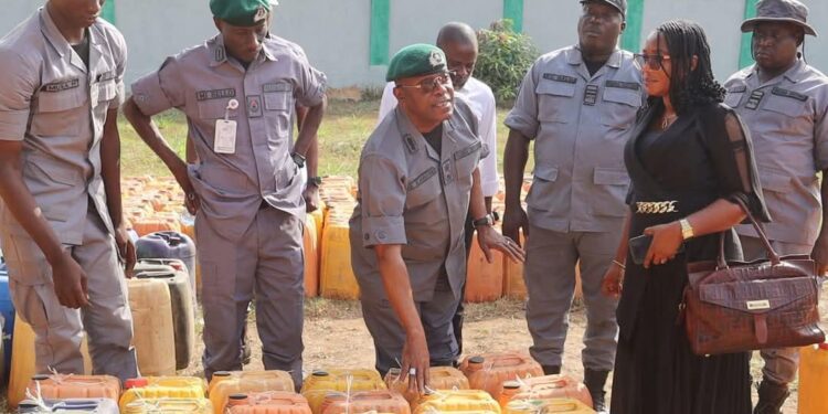 NCS auctions seized 15,000 litre of fuel 92 NCS auctions seized 15,000 litre of fuel