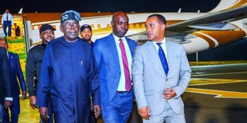President Tinubu arrives Addis Ababa for AU Summit
