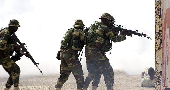 Gunfire exchange between Troops and Boko Haram insurgents sparks panic near UNIMAID 92 Gunfire exchange between Troops and Boko Haram insurgents sparks panic near UNIMAID