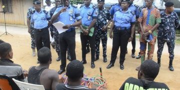 Police arrest five suspects for vandalism at Eastern Ports Jetty in Rivers State