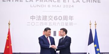 Macron arrives in China to press Xi on Ukraine ceasefire, trade imbalances