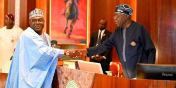 President Tinubu swears in new NPC boss, five permanent secretaries