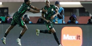 Super Eagles survive late scare to sink Tunisia