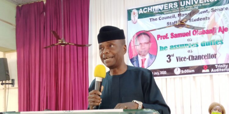 Pro-Chancellor Ayorinde calls for full tax exemption for educational institutions 92 Pro-Chancellor Ayorinde calls for full tax exemption for educational institutions