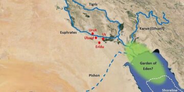 Satellite scans reveal vanished rivers linked to the Bible’s ‘Garden of Eden’