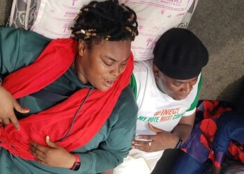Protesters bring mattresses to Nass, demand electronic transmission of election results