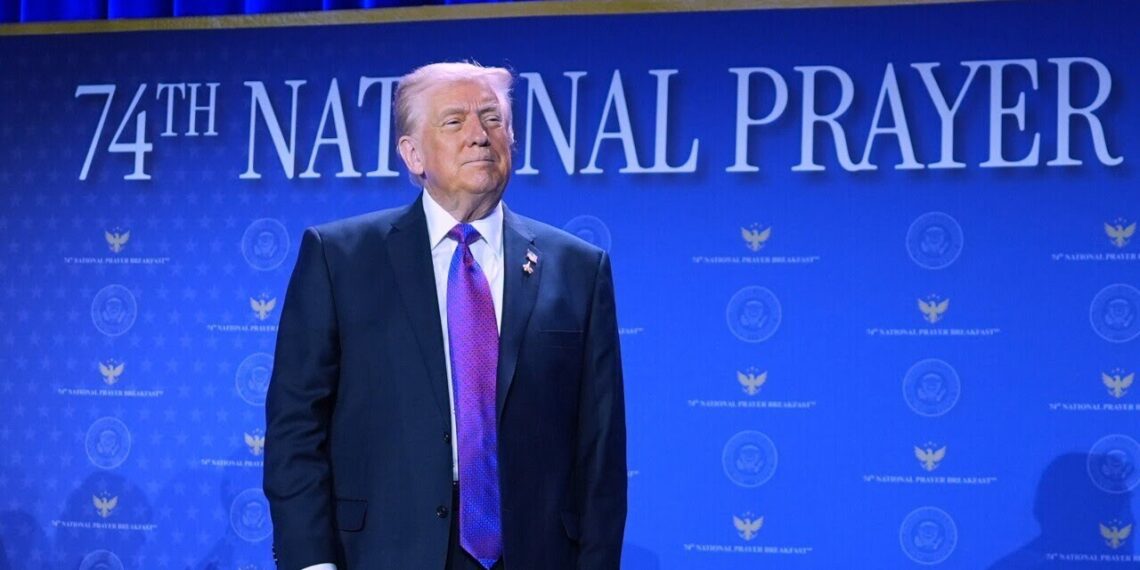 Trump says religion is resurging, plans nationwide prayer event to ‘rededicate’ America to God