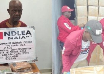 NDLEA arrests 74-year-old man with cocaine hidden in pepper at Abuja airport