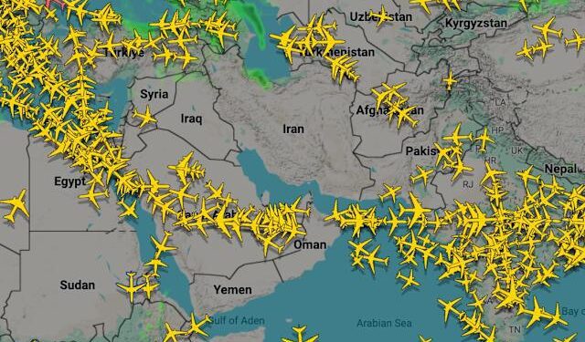 Middle East airspace closures strand thousands after Iran strikes 91 Middle East airspace closures strand thousands after Iran strikes